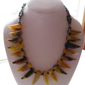 Horn Agate Necklace